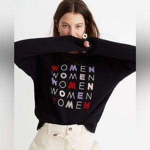 MADEWELL x GIRLS INC. Women Graphic Sweatshirt Sz XS